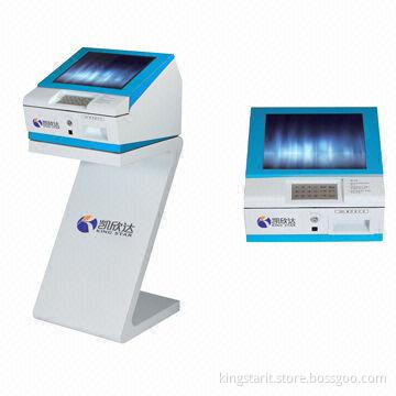 China Mobile Directory Kiosks with Printing and Bank Card Reading Function, Waterproof